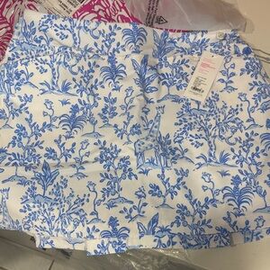 Blue and White Lily Pulitzer Golf skirt
